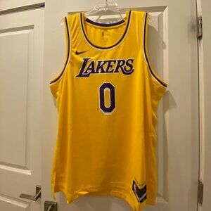 Nike Los Angeles Lakers Jersey Russell Westbrook #0 Size XXL, NWT